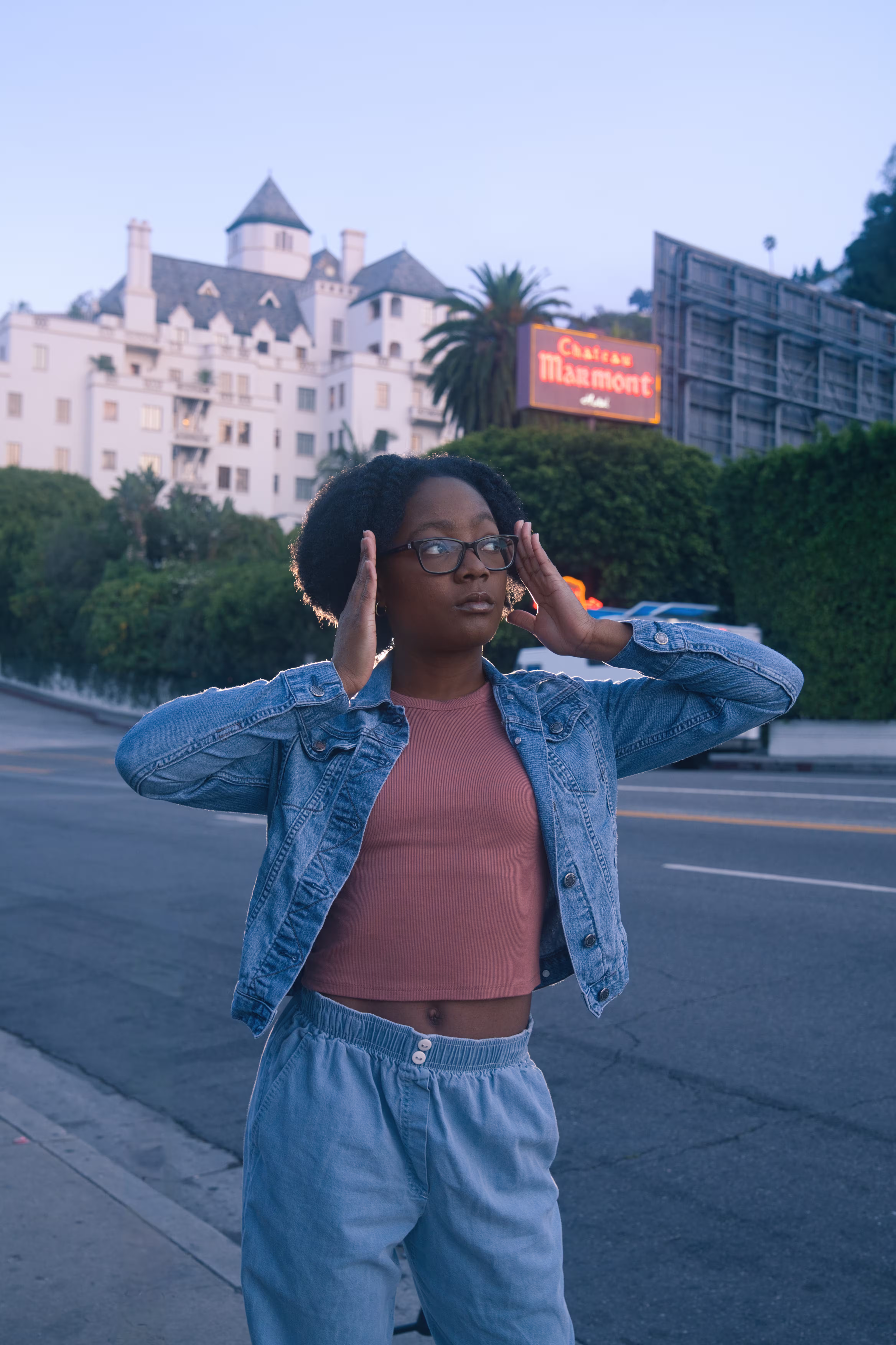 Chateau Marmont blue